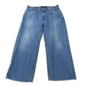 Vtg Levis Silver Tab Relaxed Straight Loose Jeans Mens 34X26 USA Made 90s Y2K